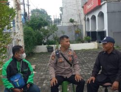 Patroli Kewilayahan, Polsek Gambir Koordinasi Keamanan Lingkungan Bersama Petugas Security