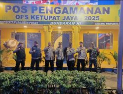 Polsek Menteng Laksanakan Patroli Cipta Kondisi, Kontrol Pos Pam Ketupat Jaya 2025 Di Bundaran HI