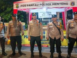 Polisi Hadir Di Jembatan Menteng Tenggulun, Antisipasi Tawuran Dan Kejahatan Jalanan
