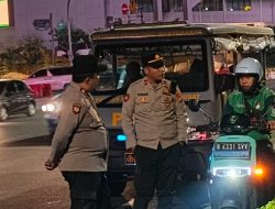 Polsek Menteng Giat Patroli Cipta Kondisi, Antisipasi Sekitar Kawasan Bundaran HI