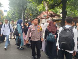 Pasca Lebaran, Polisi Gencarkan Patroli di Sekolah SMKN 19 Jakarta