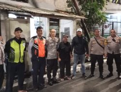 Patroli Tiga Pilar Tingkatkan Operasi Cipta Kondisi di RW 02 Kenari, Senen