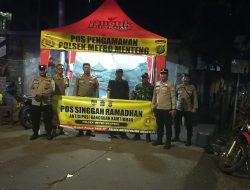 Polsek Menteng Antisipasi Tawuran Dan Kejahatan Malam Di Perbatasan Kwitang-Kalipasir
