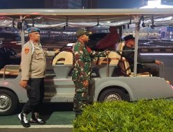 Polsek Menteng Gelar Patroli Cipta Kondisi Di Kawasan Bundaran HI, Antisipasi Kerawanan Malam Hari
