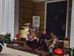 Polsek Cempaka Putih Sambangi Warga, Tekankan Antisipasi Kebakaran