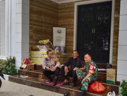Bhabinkamtibmas Kelurahan Menteng Sambang Ke Hotel Mandarin, Sampaikan Himbauan Kamtibmas
