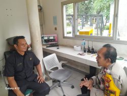Bhabinkamtibmas Sambangi Perkantoran, Ajak Satpam Jaga Keamanan Wilayah Gambir