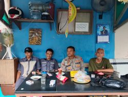 Kanit Binmas Polsek Senen Sambangi Warga RW 08, Bahas Siskamling dan Kamtibmas