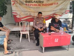 Bhabinkamtibmas Kwitang Sambangi Warga, Sampaikan Pesan Kamtibmas