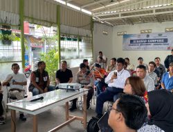 Polsek Johar Baru Lakukan Pengamanan dan Monitoring Groundbreaking RTLH di Johar Baru oleh Tzu Chi dan KADIN