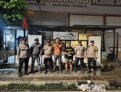 Patroli Cipta Kondisi Menteng, Bubarkan Kerumunan Di Cafe Kedia Cokro 115 Yang Langgar Jam Operasional