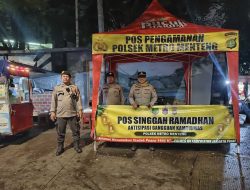 Polsek Menteng Antisipasi Tawuran Dan Gangguan Kamtibmas Di Perbatasan Kwitang-Kalipasir