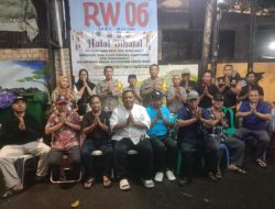 Pertemuan Harmonis, Bhabinkamtibmas dan Pendamping Bhabinkamtibmas Hadiri Halal Bihalal Pokdarkamtibmas Galur