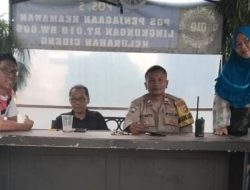 Bhabinkamtibmas Sambangi Warga Cideng, Ajak Bersama Cegah Tindak Kriminalitas