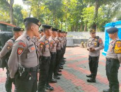 Antisipasi Unras Di DPR RI, Kasubnit Reskrim Arahkan Personel Standby