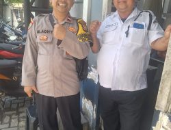 Bhabinkamtibmas Pegangsaan Sambangi Gereja, Polisi Ingatkan Waspada Penipuan Online