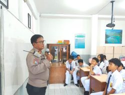 Cegah Tawuran dan Narkoba, Polsek Senen Sambangi SMP Advent I Jakarta