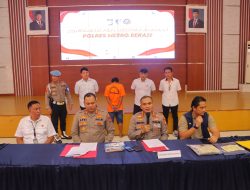 *Sat Reskrim Polres Metro Bekasi Berhasil Ungkap Kasus Rudapaksa Anak Tiri Hingga Hamil di Babelan*