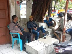 Ciptakan Rasa Aman, Polisi Lakukan Patroli Dialogis di Kebon Kelapa