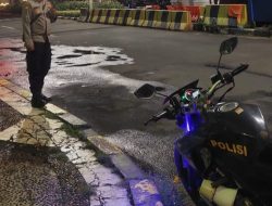 Patroli Wilayah, Personil Patmor Antisipasi Knalpot Brong Dan Gangguan Kamtibmas Di Jalan Teuku Umar Menteng