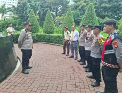 Polri Kerahkan Pengamanan Unjuk Rasa Di Gedung Wisma GKBI