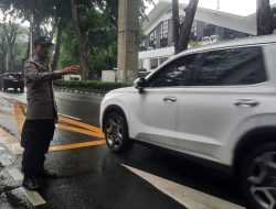Pengaturan Arus Lalu Lintas Siang Hari Di Jalan Gerbang Pemuda