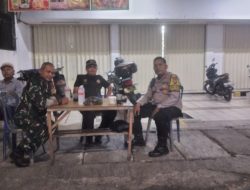 Warga Kemayoran Terharu, Polisi dan TNI Sambangi Pos Kamling Tanpa Sekat