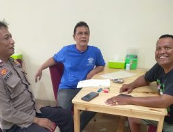 Sambang Warga, Bhabinkamtibmas Galur Sampaikan Pesan Kamtibmas