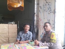 Lindungi Lingkungan, Bhabinkamtibmas Johar Baru Imbau Warga Waspada Kebakaran dan Kejahatan