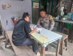 Warga Turut Menilai, Bhabinkamtibmas Kebon Kacang Lakukan PMK Calon Bintara