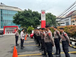 Bank DKI Dijaga Ketat, Polres Jakpus Antisipasi Aksi Massa