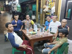 Bhabinkamtibmas Kampung Rawa Sambangi Pos Satkamling, Kapolres: Sinergi Warga Kunci Kamtibmas