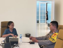 Bhabinkamtibmas Kwitang Sambangi PT Optik Tunggal, Sampaikan Pesan Kamtibmas