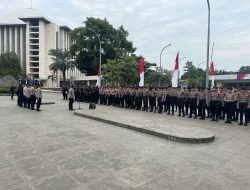 Siaga Penuh Polri Di Seputaran Gereja Katedral Sawah Besar” Amankan Jumat Agung