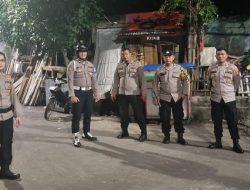 Cipta Kondisi Malam, Polsek Johar Baru Amankan Wilayah Libur Paskah