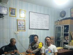 Jaga Keamanan Libur Paskah, Bhabinkamtibmas Sambangi Warga RW 06 Galur