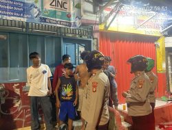 Patroli Cipta Kondisi Polsek Johar Baru Bubarkan Remaja, Cegah Tawuran Wujudkan Wilayah Aman