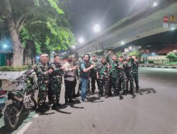 Patroli Cipta Kondisi Tiga Pilar, Empat Remaja Diduga Pelaku Tawuran Diamankan Polsek Johar Baru