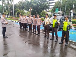 Polsek Sawah Besar Kerahkan Pengamanan Ketat Rencana Aksi Unjuk Rasa di Kantor OJK!”