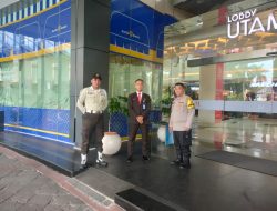 Bhabinkamtibmas Senen Sambangi Mall Millenium, Ingatkan Satpam Soal Keamanan dan Antisipasi Kriminalitas