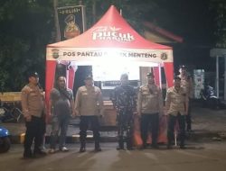 Polsek Metro Menteng Gencarkan Patroli Malam, Antisipasi Tawuran Warga Di Menteng-Tenggulun