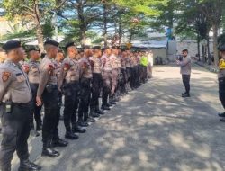 Pengamanan Unjuk Rasa Oleh Elemen “Federasi Serikat Pekerja Mandiri Regional Jabodetabek” Di Kantor PT. Agung Mandiri Lestari