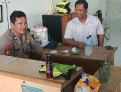 Polri Menjaga Wilayah Antispasi 3 Cepu Lakukan Patroli Di Sekitaran Jalan KH Wahid Hasyim