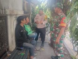 Cegah Gangguan Kamtibmas, Bhabinkamtibmas Cempaka Putih Barat Sambangi Warga dan Berikan Himbauan Keamanan