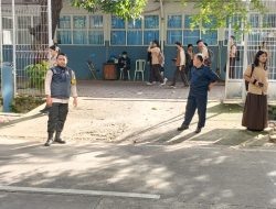 Cegah Tawuran Pelajar Di Jalanan Bhabinkamtibmas Gunung Sahari Utara” Kawal Siswa Gabung Satpam