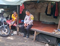 Bhabinkamtibmas Duri Pulo Sambangi Warga, Ajak Aktif Ciptakan Lingkungan Aman dan Kondusif