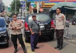 Cegah Tawuran Pelajar, Polsek Cempaka Putih Laksanakan Patroli Siang Hari
