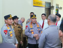 Pastikan pelayanan optimal, Kapolri Kunjungi Polsek Rumbai Pesisir