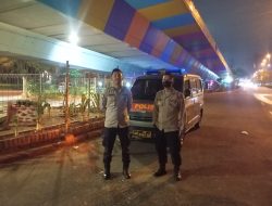 Patroli Dini Hari di Kemayoran! Polisi Sapu Bersih Ancaman Kejahatan Jalanan