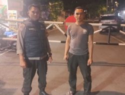 Polisi Di Tengah Warga, Bhabinkamtibmas Cikini Sambang Satkamling RW 04, Ajak Warga Tingkatkan Keamanan Lingkungan